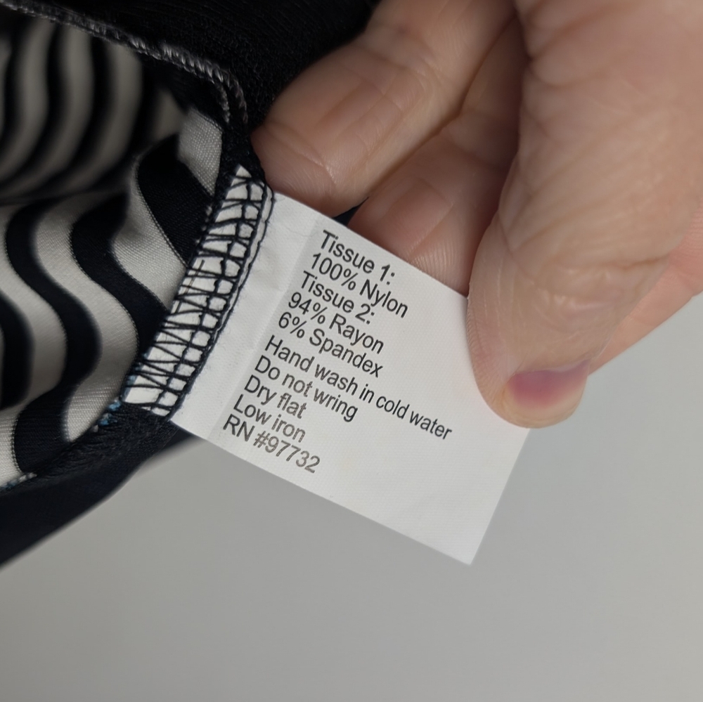 Lior Paris Black Multicolor Patchwork Lagenlook T… - image 8